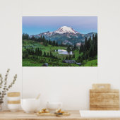 Nationaal park Mount Rainier Poster (Keuken)