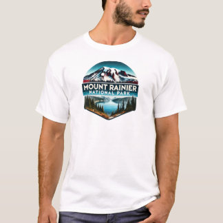 Nationaal park Mount Rainier T-shirt