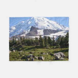 Nationaal park Mount Rainier, WA. Spray Park Fleece Deken