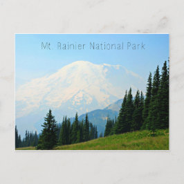 Nationaal park Mt Rainier Briefkaart