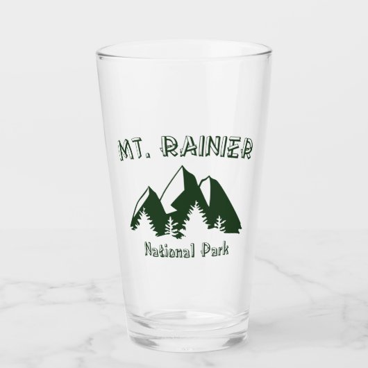 Nationaal park Mt. Rainier Glas (Voorkant)
