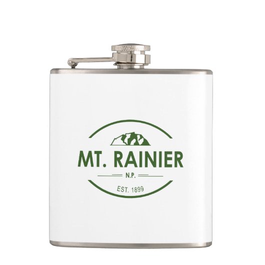 Nationaal park Mt. Rainier Heupfles (Voorkant)