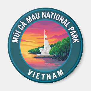 Nationaal park Mũi Cà Mau Vietnam Magneet