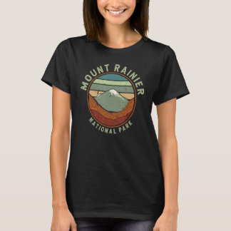 Nationaal park natuur Mount Rainer T-shirt