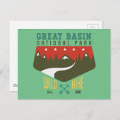 Nationaal park Nevada Briefkaart (Voorkant / Achterkant)