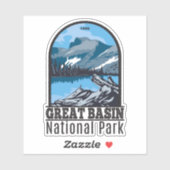 Nationaal park Nevada  Sticker (Vel)