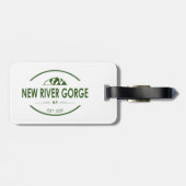 Nationaal Park New River Gorge Bagagelabel (Achterkant horizontaal)