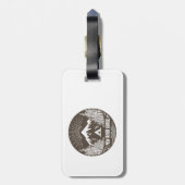 Nationaal Park New River Gorge Bagagelabel (Achterkant verticaal)