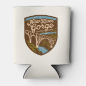 Nationaal Park  New River Gorge Blikjeskoeler (Voorkant)