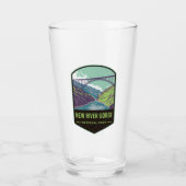 Nationaal Park New River Gorge Glas (Voorkant)