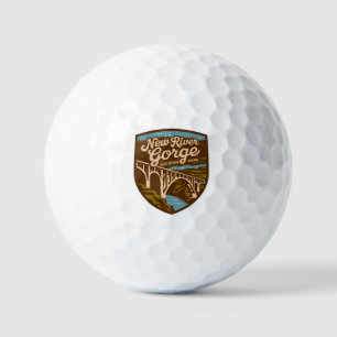 Nationaal Park New River Gorge Golfballen