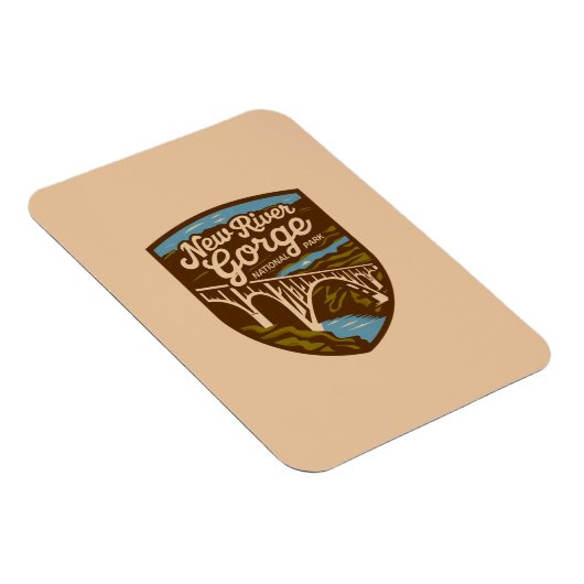 Nationaal Park New River Gorge Magneet (Rechterzijde)