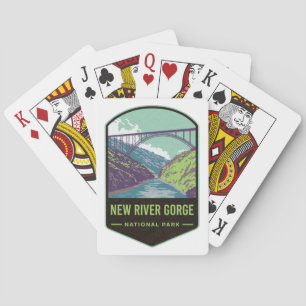 Nationaal Park New River Gorge Pokerkaarten