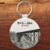 Nationaal Park New River Gorge Sleutelhanger (Voorkant)