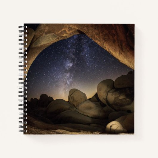 Nationaal park Night Sky Notitieboek (Voorkant)