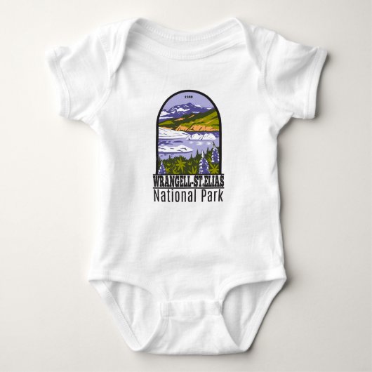Nationaal park Nizina Lake Alaska Romper (Voorkant)