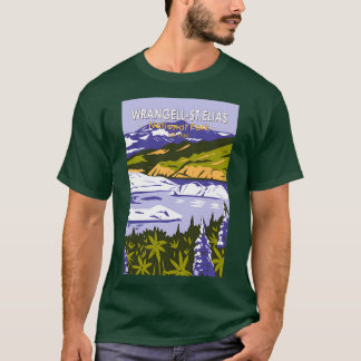 Nationaal park Nizina Lake Alaska T-shirt