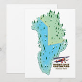 Nationaal Park Noordoost-Groenland (Voorkant / Achterkant)