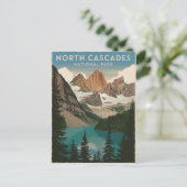 Nationaal park North Cascades  Briefkaart (Staand voorkant)