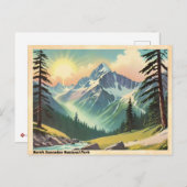 Nationaal park North Cascades  Briefkaart (Voorkant / Achterkant)