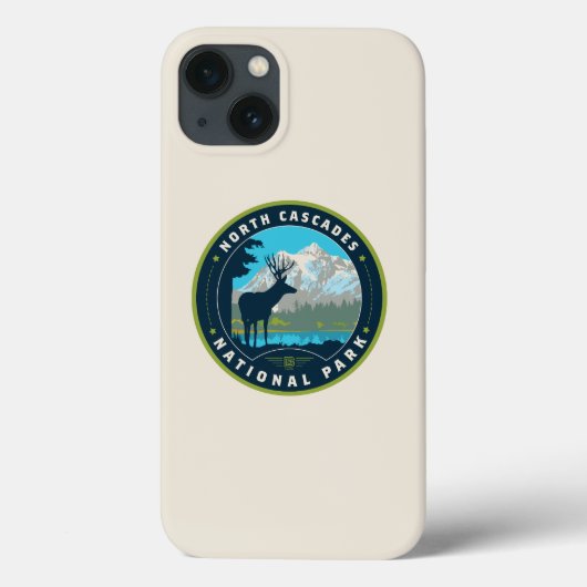 Nationaal park North Cascades Case-Mate iPhone Case (Achterkant)