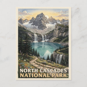 Nationaal Park North Cascades Reisverslag Briefkaart