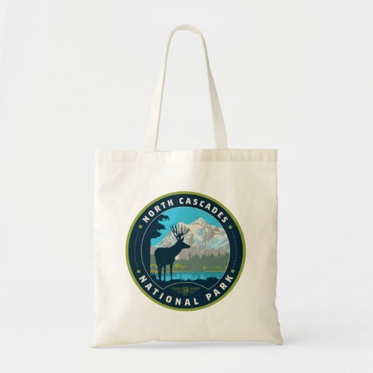 Nationaal park North Cascades Tote Bag (Voorkant)