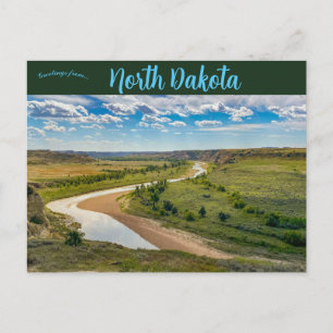 Nationaal park North Dakota Theodore Roosevelt Briefkaart