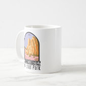 Nationaal park North Dakota Theodore Roosevelt Koffiemok (Voorkant links)