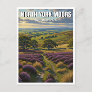 Nationaal park North York Moors Engeland Briefkaart