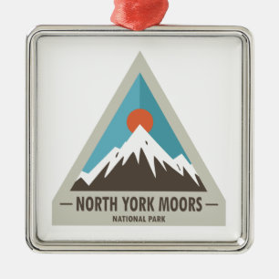 Nationaal park North York Moors Metalen Ornament