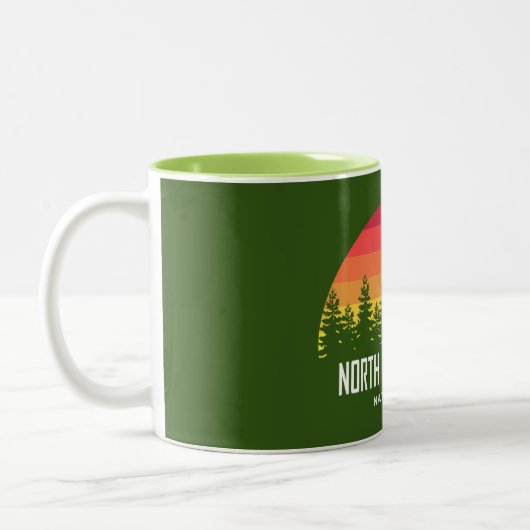 Nationaal park North York Moors Tweekleurige Koffiemok (Links)