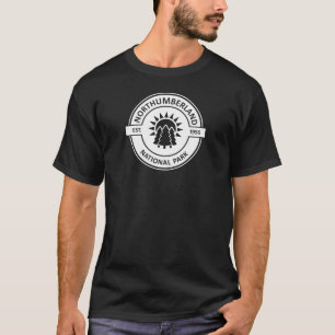 Nationaal park Northumberland Sun Trees T-shirt