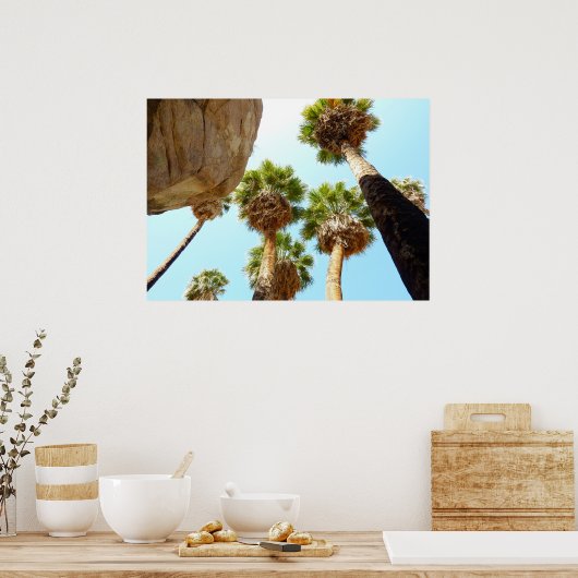 Nationaal Park Oasis Palms bij Joshua Poster (Keuken)