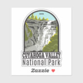 Nationaal Park Ohio Sticker (Vel)