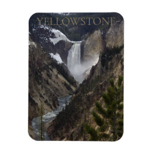 Nationaal park onderaan Herfsten Yellowstone Magneet