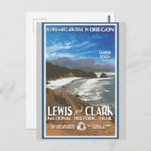  nationaal park Oregon Cannon Briefkaart (Voorkant / Achterkant)