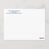 Nationaal park Oregon Travel Briefkaarten (Achterkant)