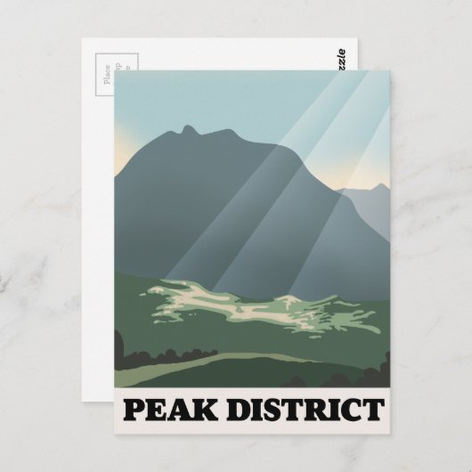 Nationaal park Peak Briefkaart (Voorkant / Achterkant)