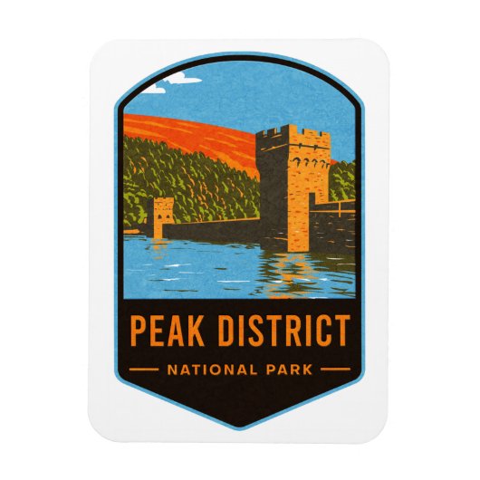 Nationaal park Peak Magneet (Verticaal)