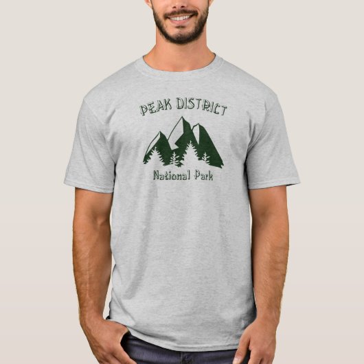 Nationaal park Peak T-shirt (Voorkant)