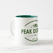 Nationaal park Peak Tweekleurige Koffiemok (Voorkant links)