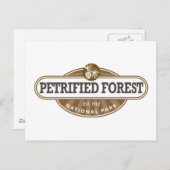 Nationaal park Petrified Forest Briefkaart (Voorkant / Achterkant)