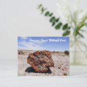 Nationaal park Petrified Forest Briefkaart (Staand voorkant)