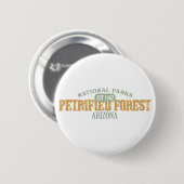 Nationaal park Petrified Forest Ronde Button 5,7 Cm (Voorkant /achterkant)