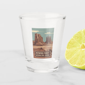 Nationaal park Petrified Forest Shot Glas