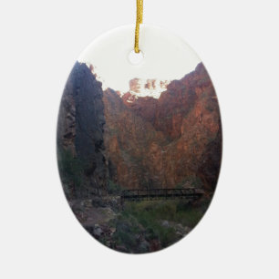Nationaal park Phantom Ranch van de South Rim Gran Keramisch Ornament
