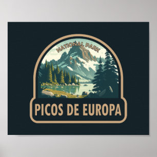 Nationaal park Picos de Europa Spanje Poster