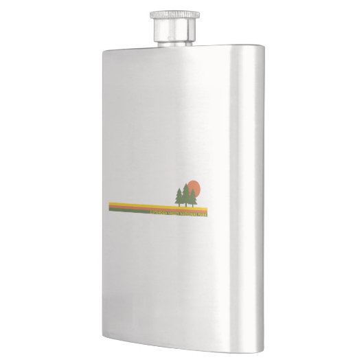 Nationaal Park Pine Trees Sun in Cuyahoga Flacon (Links)