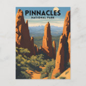 Nationaal park Pinnacles Briefkaart (Voorkant)